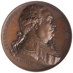 Medal - Pierre Andre de Suffren, France, 1825