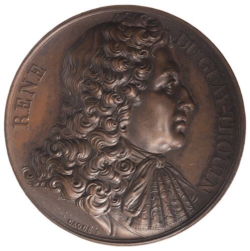 Medal - René Duguay-Trouin, France, 1819