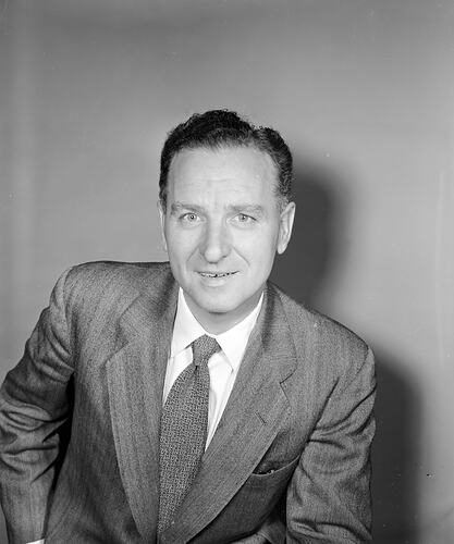 Portrait of Mr Paton, Melbourne, Victoria, Jul 1958