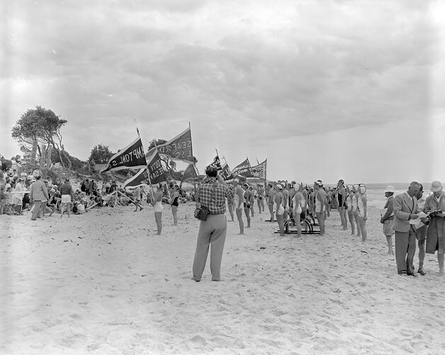 Surf Life Saving Competition, Victoria, 1956