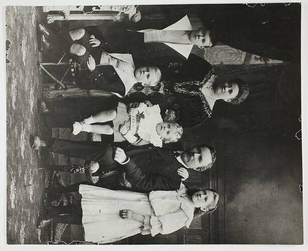Photograph - H.V. McKay Family Portrait, circa 1910
