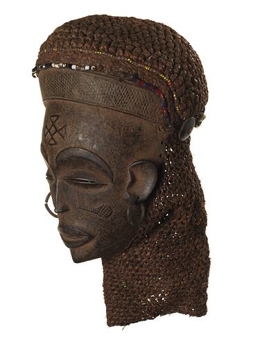 Mask - The Second Tshokwe, Carved Wood