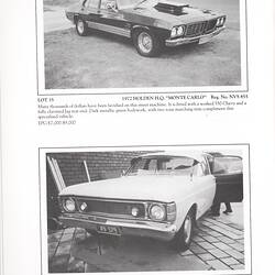 Catalogue - Third Annual Melbourne Classic Car Show, 1987