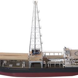 Drilling Ship Model - Glomar III, Global Marine Co., 1962