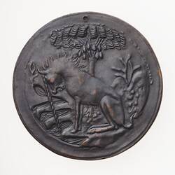 Electrotype Medal Replica - Borso d'Este, Duke of Ferrara, 1471