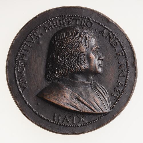 Electrotype Medal Replica - Vincenzo Malipieri, 1523