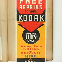 Scrapbook - Kodak Australasia Pty Ltd, Advertising Clippings, 'Printing Samples', Abbotsford, Victoria, 1938-1939