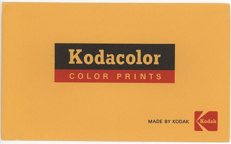 Envelope - Kodak Australasia Pty Ltd, 'Kodacolor Color Prints', Feb 1980