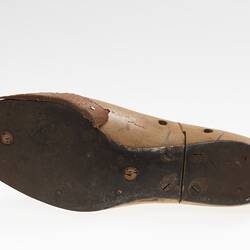 Shoe Last - Wooden, Right Foot, 1930s-1970s