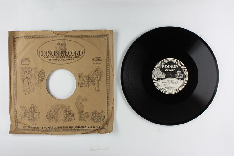 Disc Recording - Edison, Double-Sided, 'Hymn to the Sun' (from 'Le Coq D'or) & 'Song Of India' (from 'Sadko'), 1929