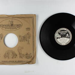 Disc Recording - Edison, Double-Sided, 'Hymn to the Sun' (from 'Le Coq D'or) & 'Song Of India' (from 'Sadko'), 1929