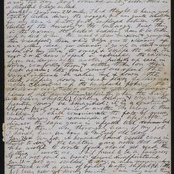 Letter - Robert Beckett, Voyage from England to Melbourne, Clipper Ship 'Underley', Dec 1866-Mar 1867