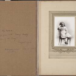 Margery Violet Lawrey, Kinglake, Aug 1912