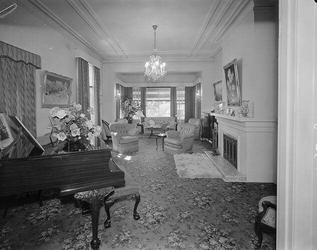 Lounge Room, East Malvern, Victoria, 16 Mar 1960
