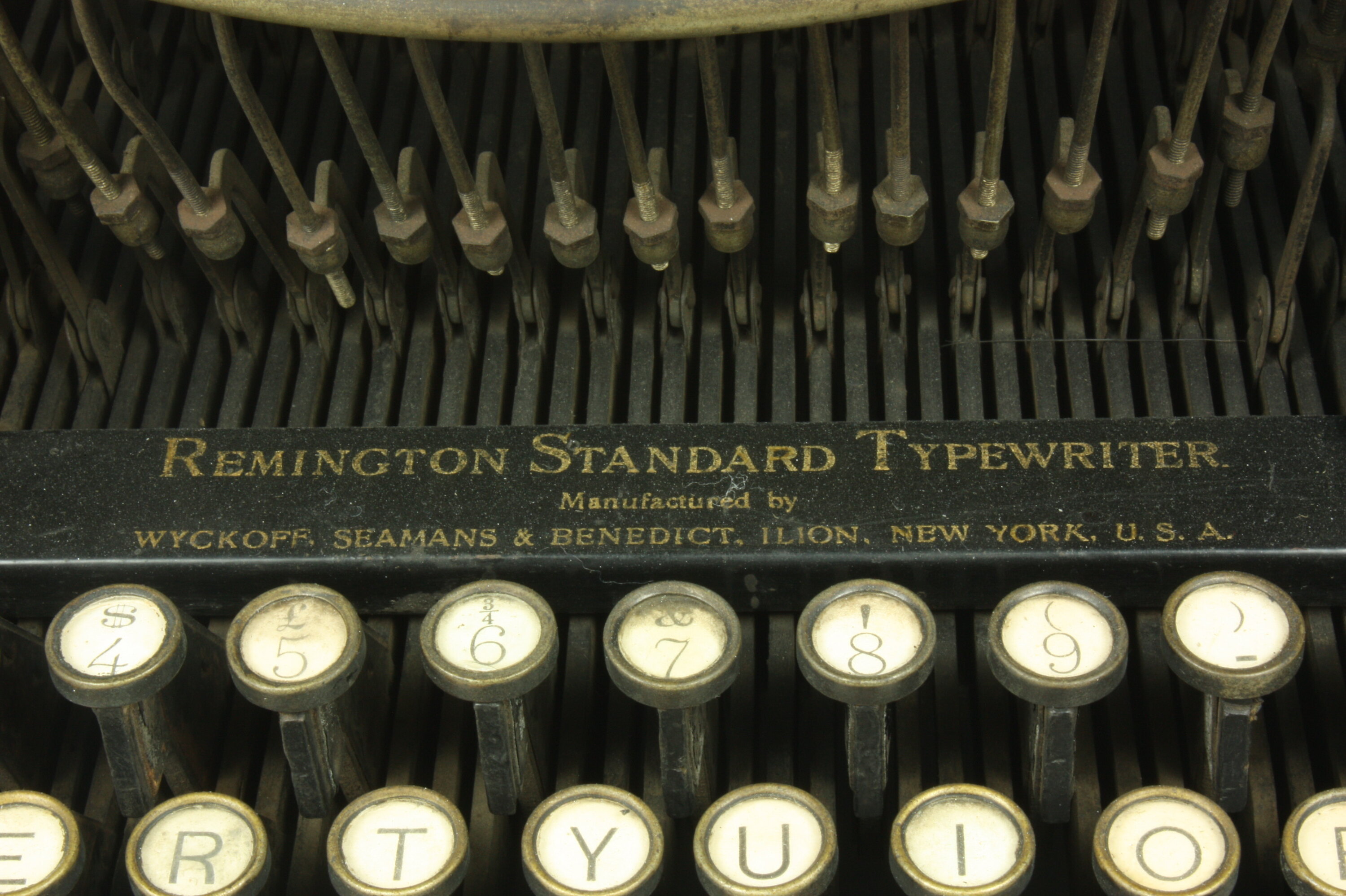 Typewriter - Remington, Standard Model No. 7, 1900