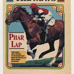 Newspaper Supplement - The News, Phar Lap Motion Picture, 1983