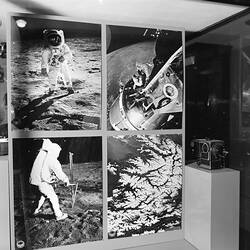 Photography display, Science Museum, Melbourne, 1977