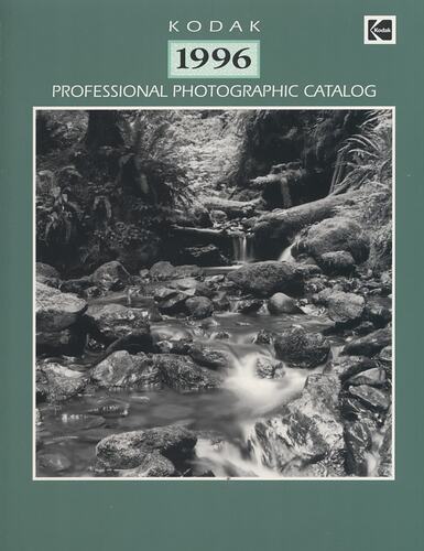 Cover page with photograph of stream.