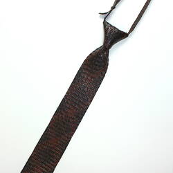 Tie - Leather Braided, Doug Kite, Ringwood, circa 1990