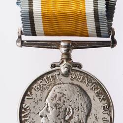 Medal - British War Medal, Specimen, Great Britain, 1914-1920 - Obverse