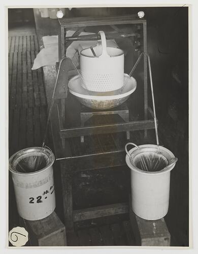 Kodak Australasia Pty Ltd, Siphoning Final Solution, Silver Nitrate Dept, Abbotsford, circa 1940s
