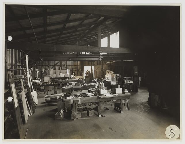 Kodak Australasia Pty Ltd, Carpenters Workshop, Abbotsford, circa 1938