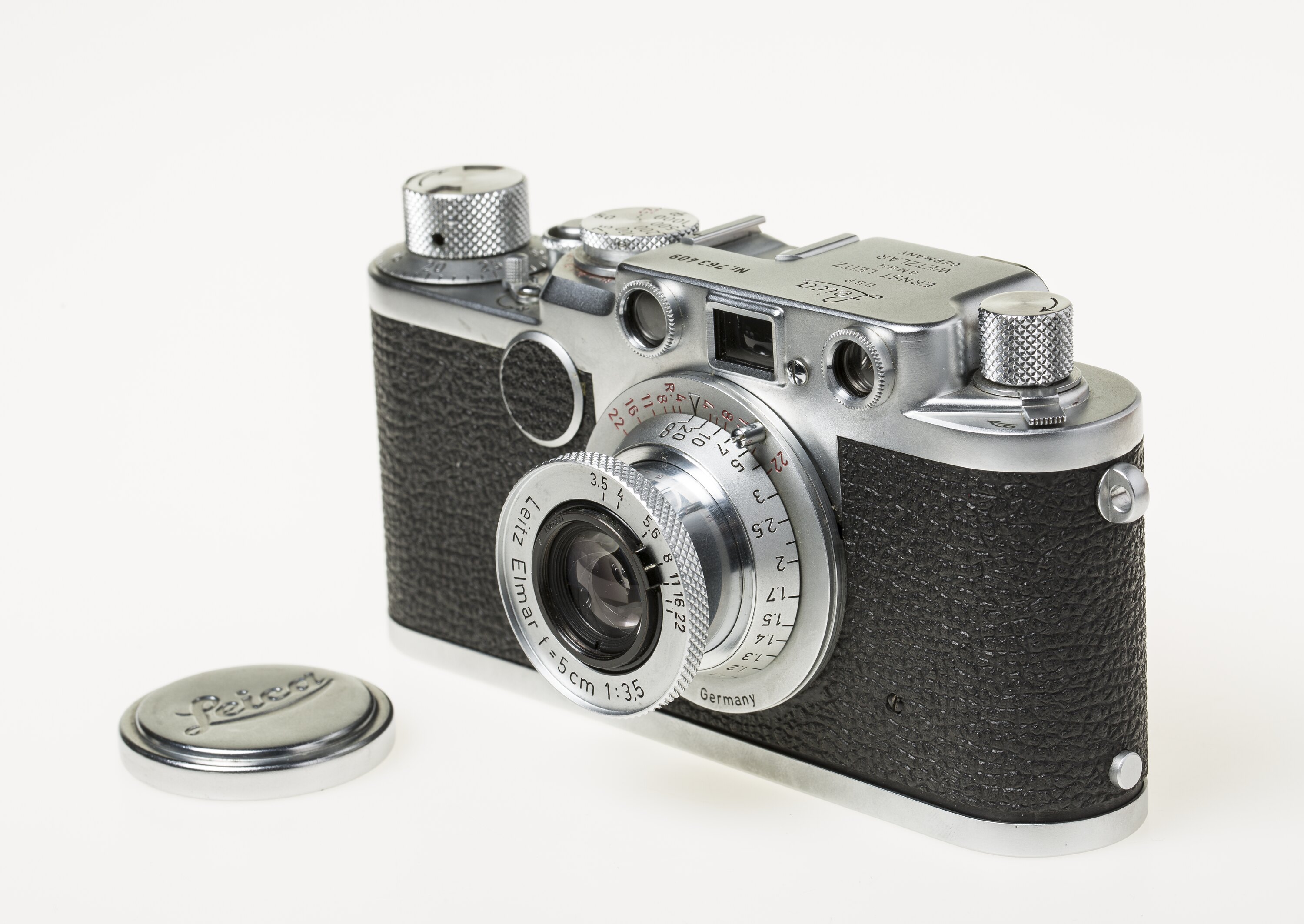 Camera - E. Leitz, Leica 'IIf', Wetzla, West Germany, 1951