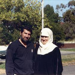 Photograph - Ehsan El-Helou & Isaaf El-Helou, Doncaster, Victoria, 1980