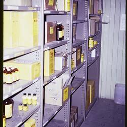 Slide - Kodak Australasia Pty Ltd, Stockroom, Rockhampton, Apr 1970