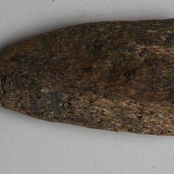 Bone implement, Yaghan, Navarino Island, Magallanes, Chilean Antarctic, Chile