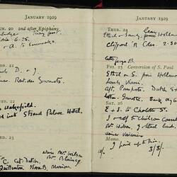 Diary, Jan 1929-12 Jul 1929