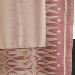 Sarong - Men's Pink & Maroon Cotton, Zurlia Istiviani Usman, EMAAN Store, Sydney Road, Coburg 2020