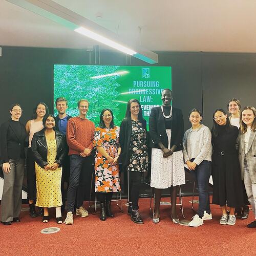 Nyadol Nyuon At Monash Progressive Law Students' Society, Clayton, 2021