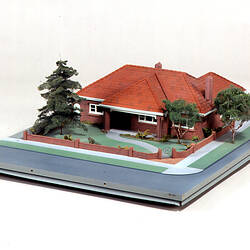 Architectural Model - D.C. Gallager House, Glenhuntly, 1932, Model by Modeltech, 1989