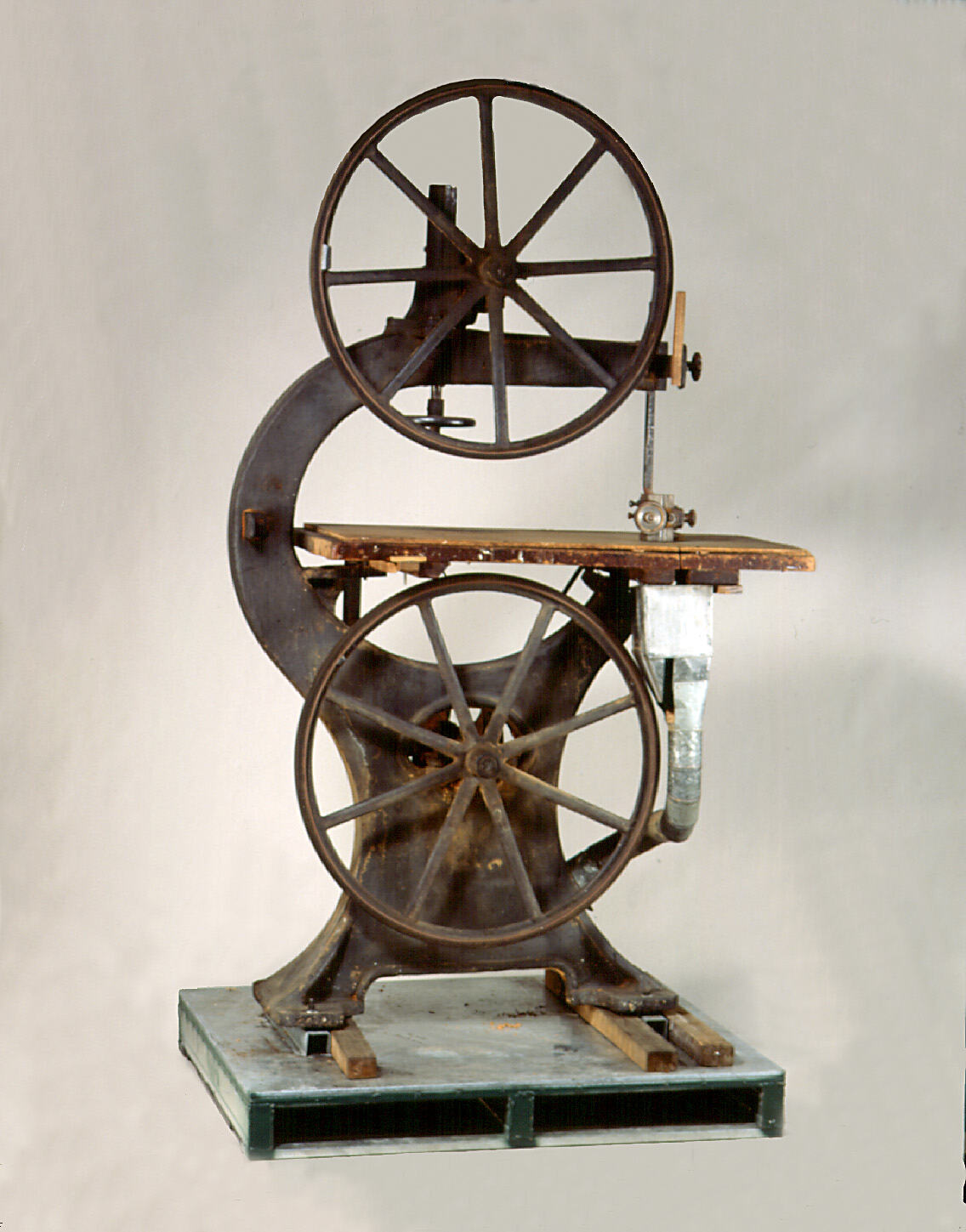 Band Saw Cast Iron & Wood, circa 19301960
