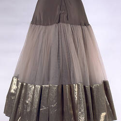Skirt & Petticoat - Prue Acton, Bronze Flecked, 1980