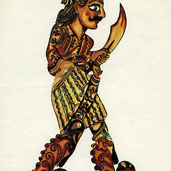 Poster - Greek Shadow Puppet Theatre, Greek Soldier, 1920s-1950s