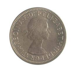 Proof Coin - Obverse, Florin (2 Shillings), Australia, 1956