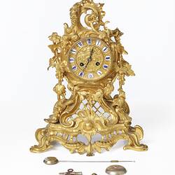 Mantel Clock - Raingo Freres, Paris, France, circa 1850