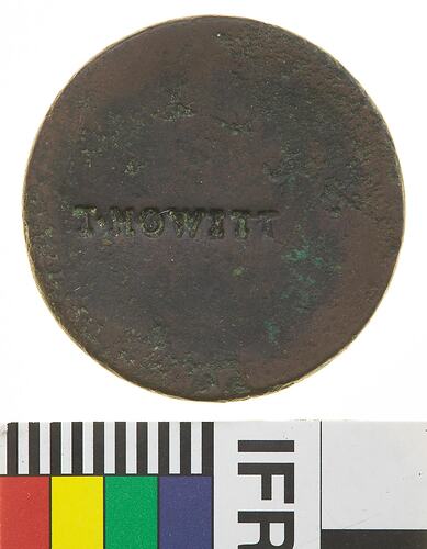 Surcharged British Penny, 1797