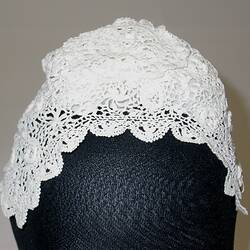 Bonnet - Infant's, Crochet, White