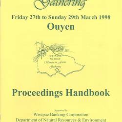 Proceedings - Women on Farms Gathering, Ouyen, 1998