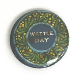 Badge - 'Wattle Day', Australia, circa 1914