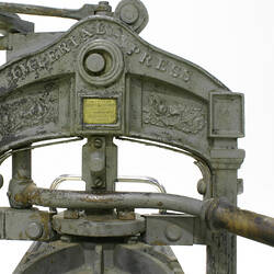 Close-up of Imperial  Printing Press