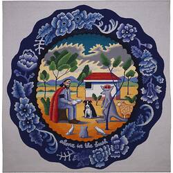 Tapestry - Alone in the Bush, Victorian Tapestry Workshop, 2001