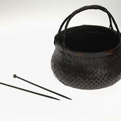 Metal Charcoal Sticks - Japanese Tea Ceremony, 1985