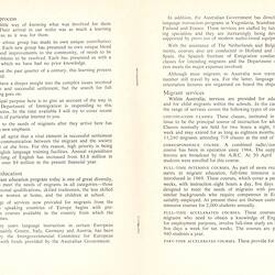 Booklet - R.E. Armstrong, 'Integration: A Task for all Australians', 1973