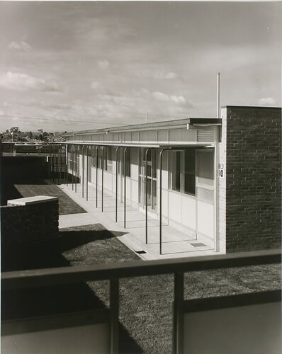 Photograph - Kodak Australasia Pty Ltd, Exterior View of Security & Medical Building 10, Kodak Factory, Coburg, circa 1965