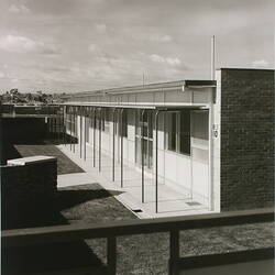 Photograph - Kodak Australasia Pty Ltd, Exterior View of Security & Medical Building 10, Kodak Factory, Coburg, circa 1965