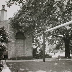 Photograph - North East Corner of Yarra Grange Cottage, Kodak Factory, Abbotsford,1948